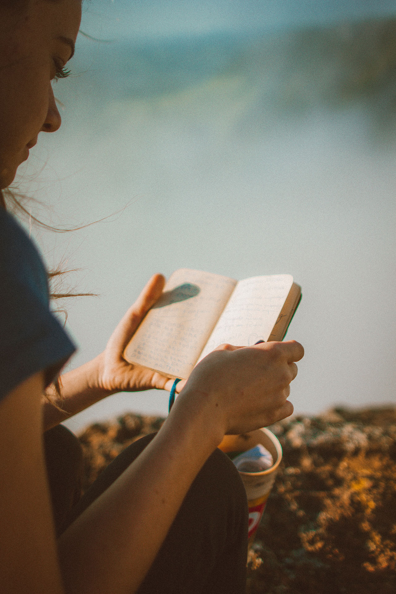 girl reading, truth